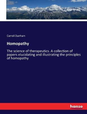 Book cover for Homopathy