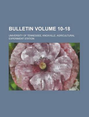 Book cover for Bulletin Volume 10-18