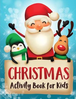 Book cover for Christmas Activity Book for Kids