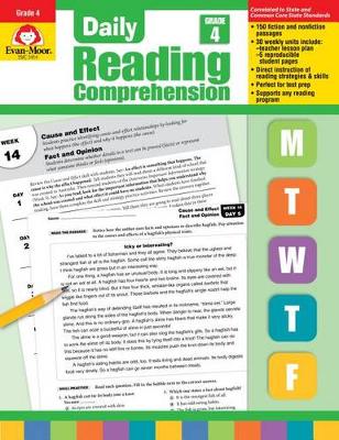 Cover of Daily Reading Comprehension, Grade 4 Te