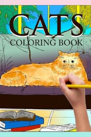 Cover of Cats Coloring Book