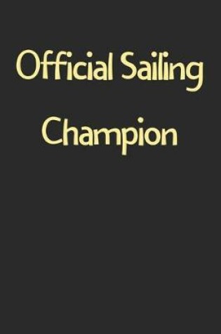 Cover of Official Sailing Champion