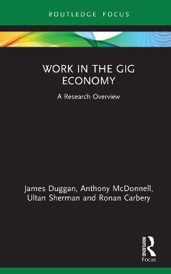 Cover of Work in the Gig Economy