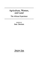 Book cover for Agriculture, Women, And Land