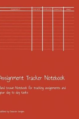 Cover of Assignment Tracker Notebook