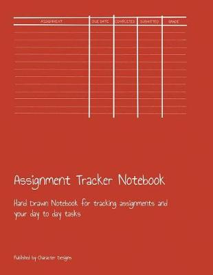 Book cover for Assignment Tracker Notebook