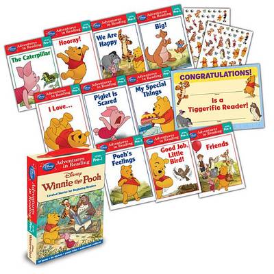 Book cover for Reading Adventures Winnie the Pooh Level Pre-1 Boxed Set