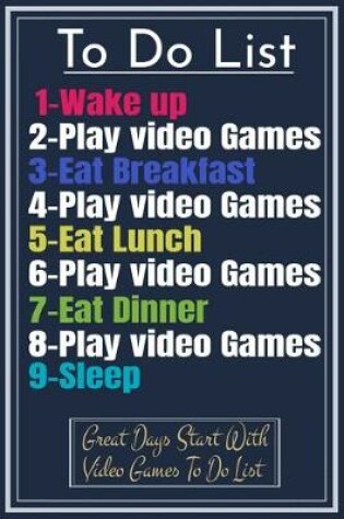 Cover of To do List Video Games