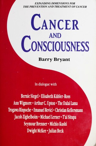 Cover of Cancer and Consciousness