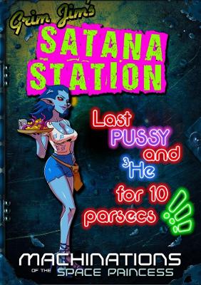 Book cover for Grim Jim's Satana Station