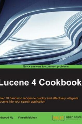 Cover of Lucene 4 Cookbook