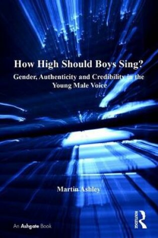 Cover of How High Should Boys Sing?