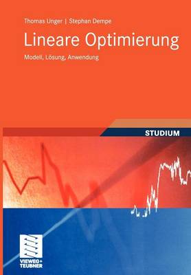 Cover of Lineare Optimierung