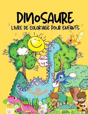 Book cover for Livre de coloriage de dinosaures pour les enfants