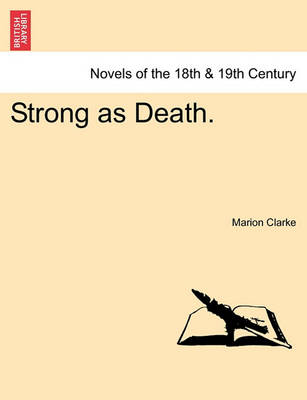 Book cover for Strong as Death. Vol. II