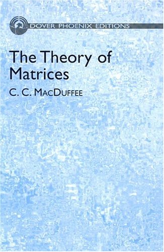 Book cover for The Theory of Matrices