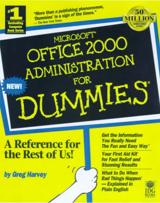 Book cover for Microsoft Office 2000 Administration For Dummies