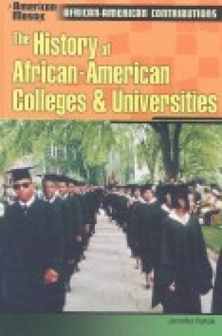Cover of The History of African-American Colleges and Universities