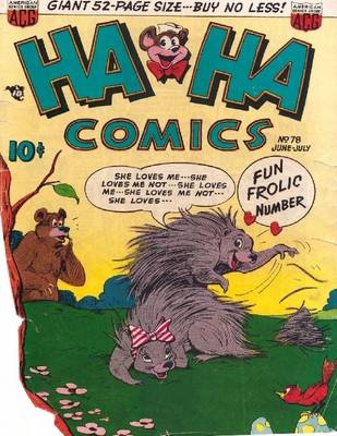 Book cover for Ha Ha Comics Number 78 Humor Comic Book