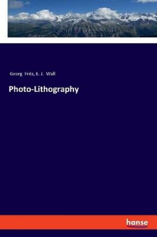 Cover of Photo-Lithography