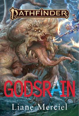 Book cover for Godsrain - A Pathfinder Novel