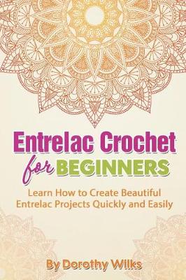 Book cover for Entrelac Crochet for Beginners