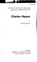 Cover of Charles Harpur