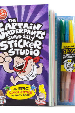 Cover of Captain Undies Super Silly Sticker Studio (Klutz)