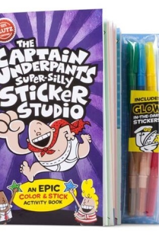 Cover of Captain Undies Super Silly Sticker Studio (Klutz)