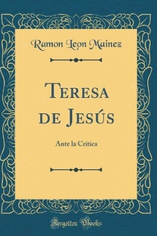 Cover of Teresa de Jesus