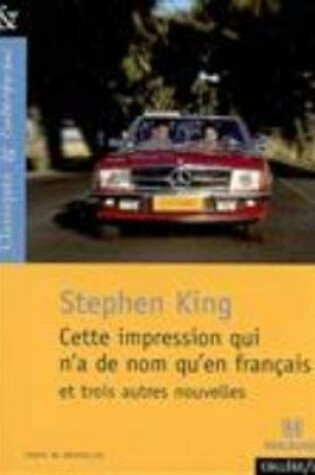 Cover of Cette impression qui n'a de nom qu'en francais