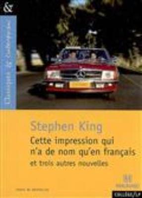 Book cover for Cette impression qui n'a de nom qu'en francais