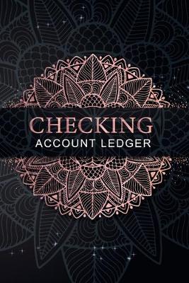 Book cover for Checking account ledger