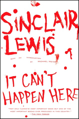 Book cover for It Can't Happen Here