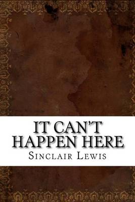 Book cover for It Can't Happen Here