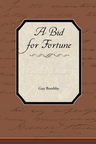 Cover of A Bid for Fortune