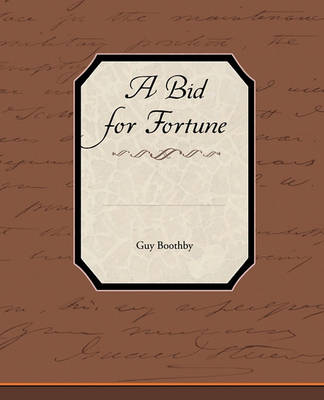 Book cover for A Bid for Fortune