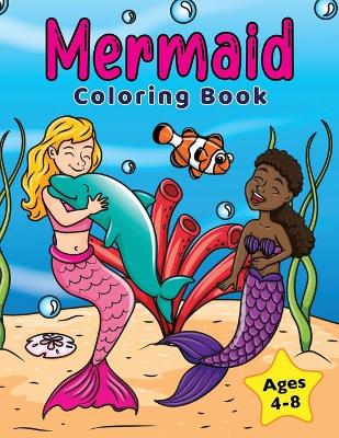 Book cover for Mermaid Coloring Book