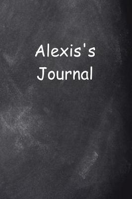 Book cover for Alexis Personalized Name Journal Custom Name Gift Idea Alexis