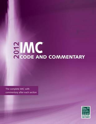 Book cover for 2012 International Mechanical Code Commentary