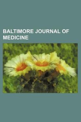 Cover of Baltimore Journal of Medicine (Volume 1)