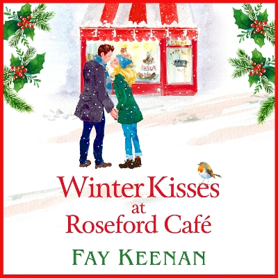 Book cover for Winter Kisses at Roseford Café