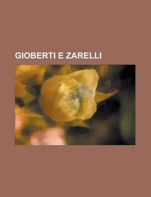 Book cover for Gioberti E Zarelli