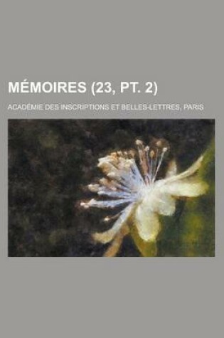 Cover of Memoires (23, PT. 2)