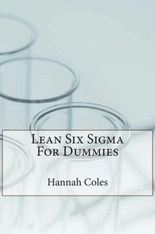 Cover of Lean Six SIGMA for Dummies