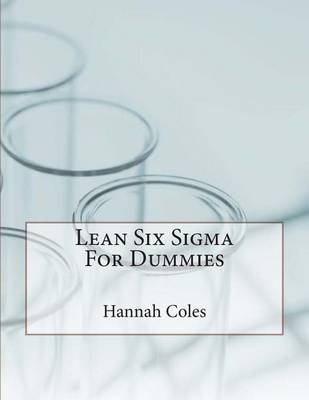 Book cover for Lean Six SIGMA for Dummies