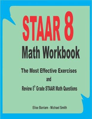 Book cover for STAAR 8 Math Workbook
