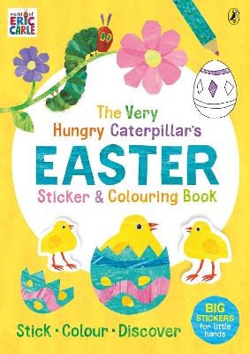 Book cover for The Very Hungry Caterpillar's Easter Sticker and Colouring Book