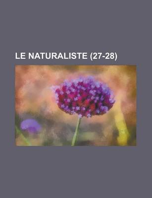 Book cover for Le Naturaliste (27-28 )