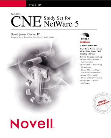 Book cover for Novell's CNE Study Set for Netware 5